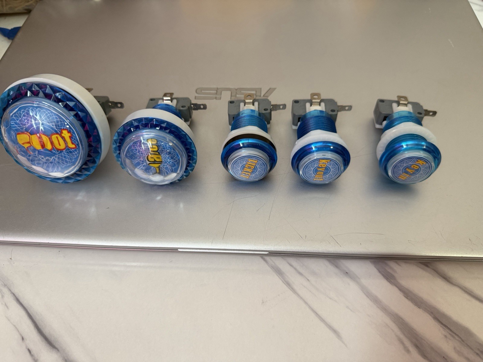 Full Set to Replace Control Panel Button for Fish Table Game