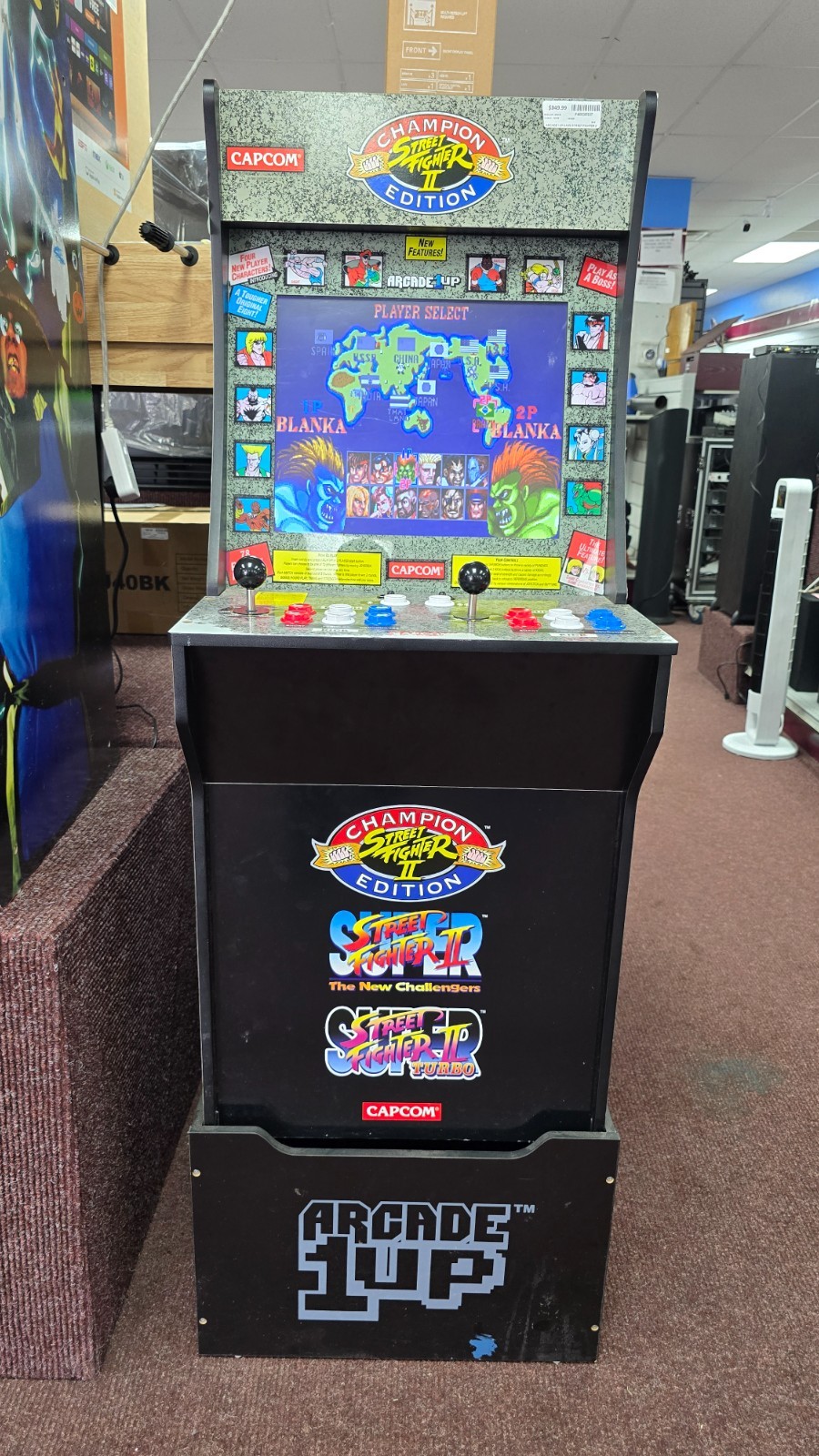 Arcade1Up Street Fighter 2 Retro Machine – 6658 GOOD