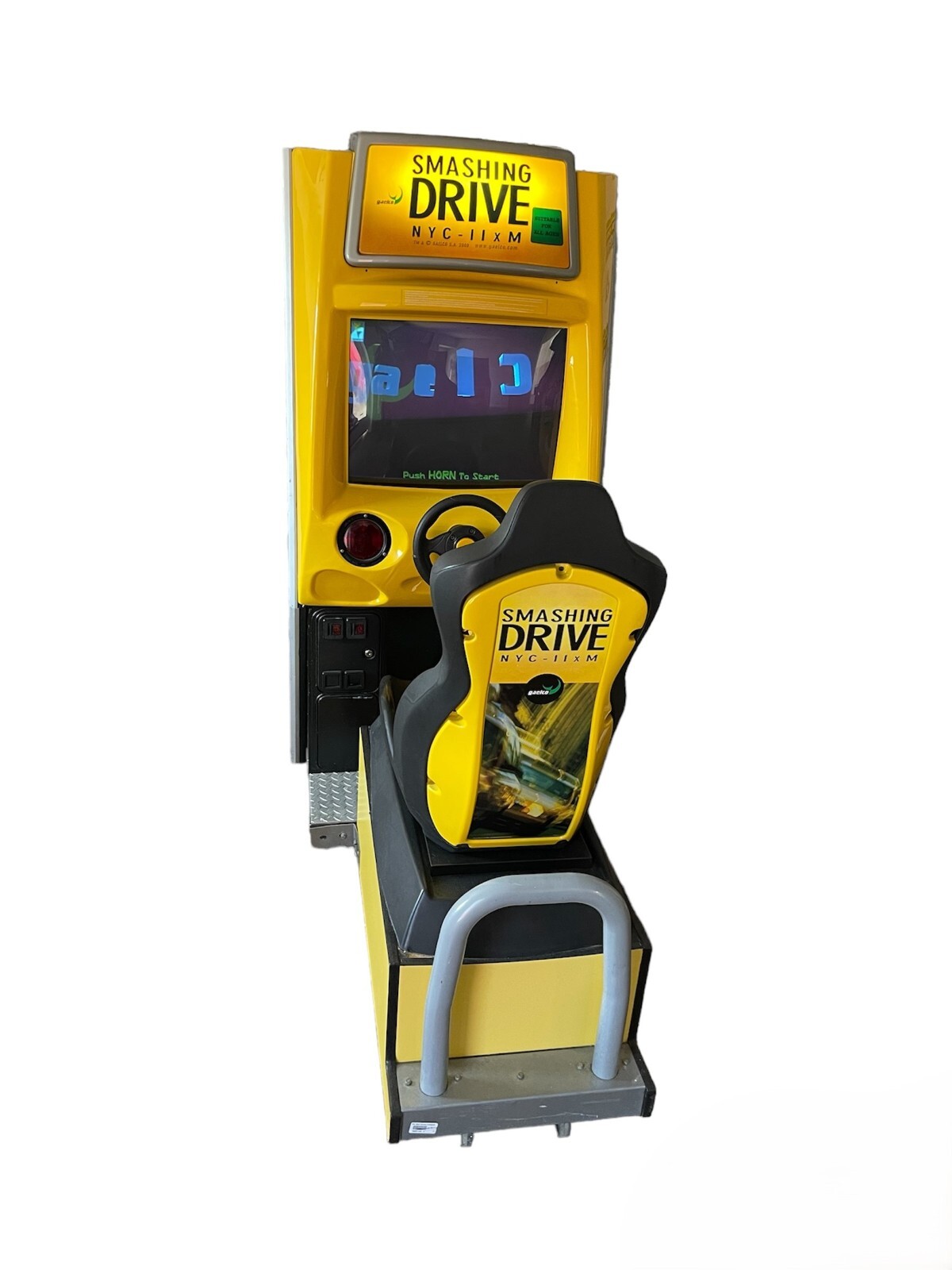 SMASHING DRIVE (Crazy Taxi) Sit Down Arcade Driving Racing Video Game