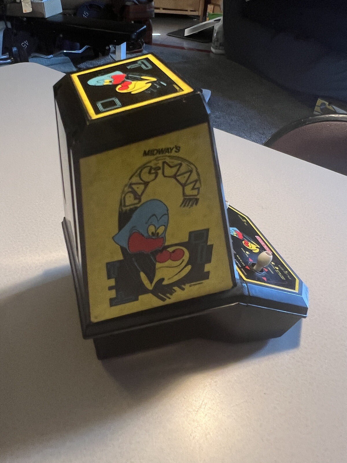 Coleco Midway Pac-Man Mini Tabletop Arcade Game Very Good Working Condition