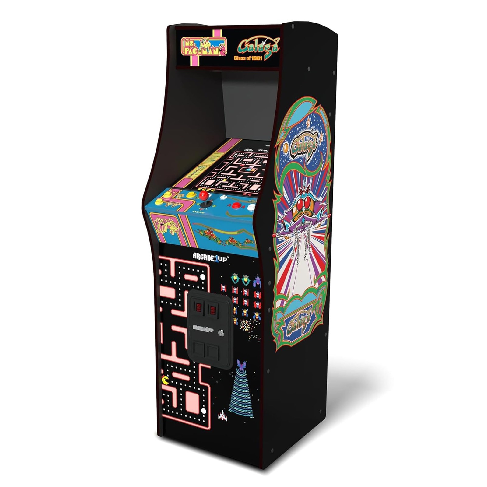 Deluxe 5ft Arcade Machine – 12 Classic Games for Home Fun!