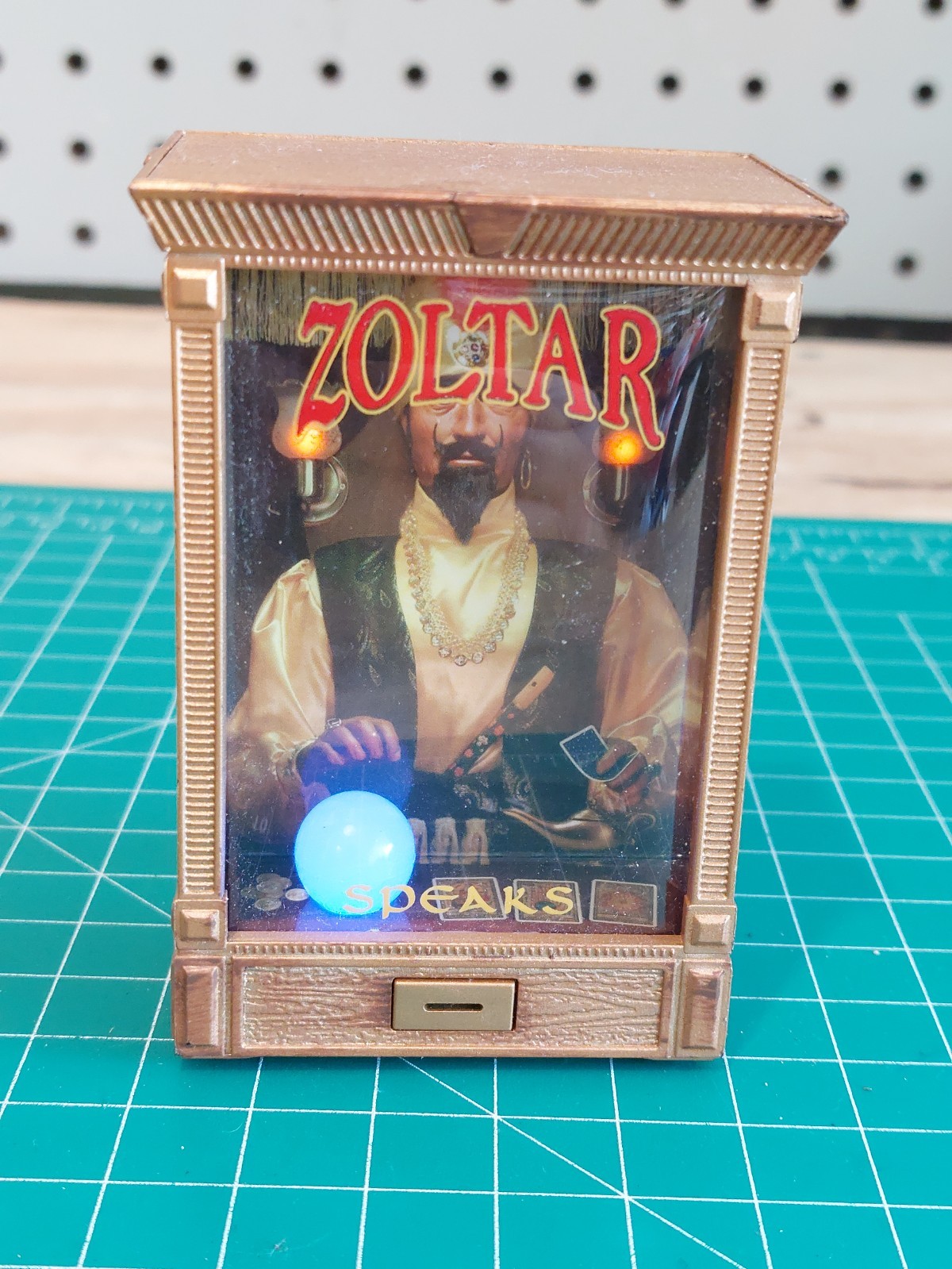 Zoltar Speaks Fortune Teller Machine Miniature Electronic Works
