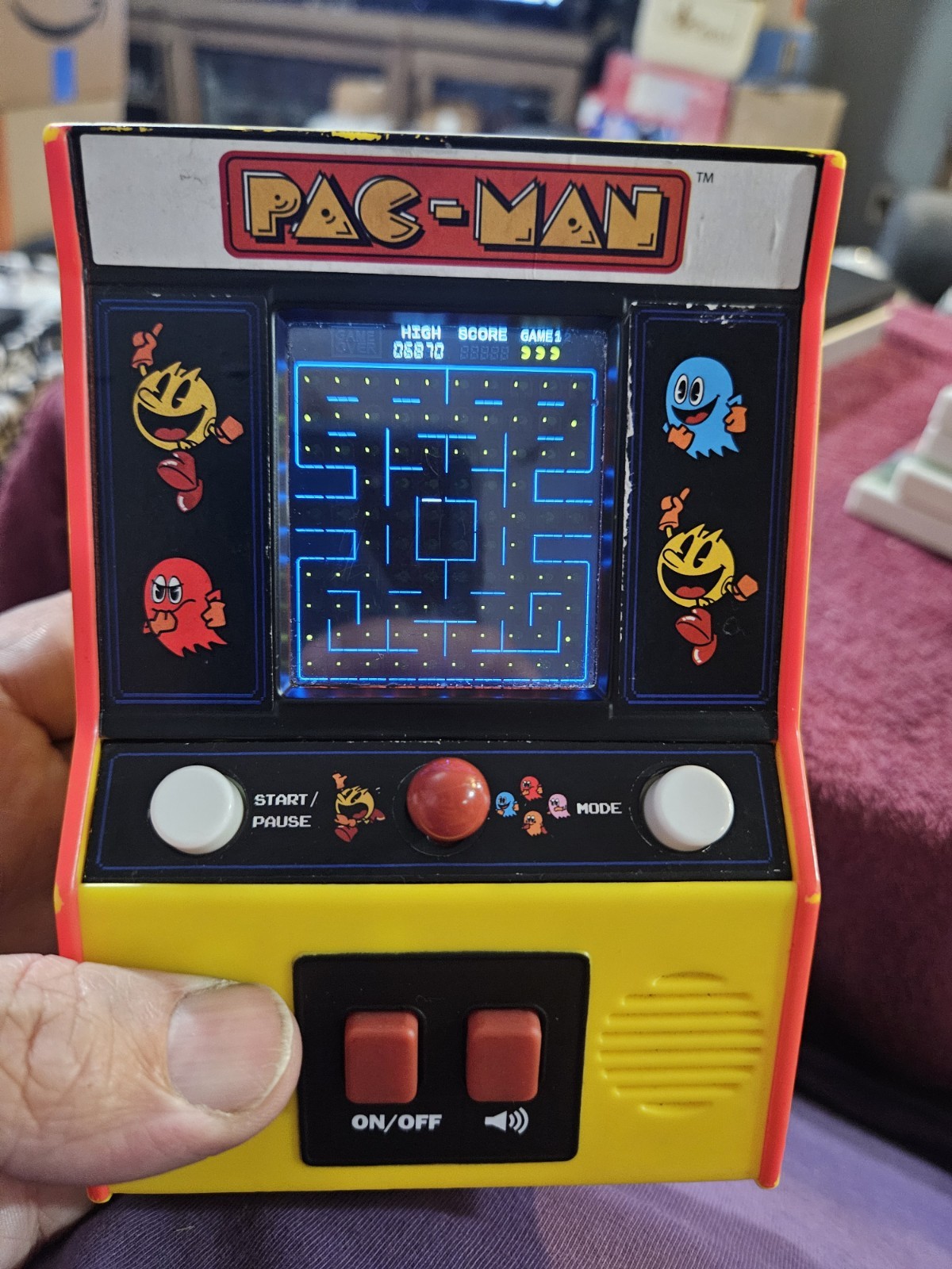 Pac-Man 40th Anniversary Mini Arcade Classics Machine