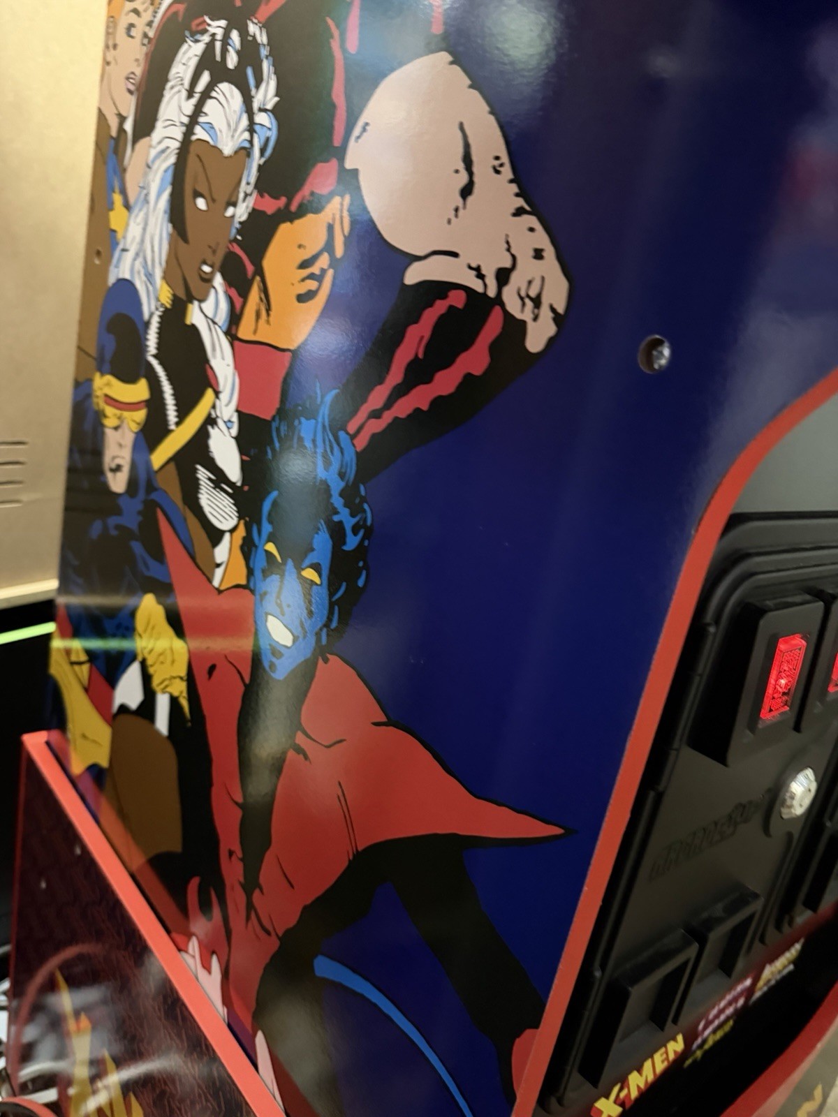 Arcade1Up X-Men 4 Player Arcade 19” Buy Stuff Upgrade + Stool LOCAL PICKUP
