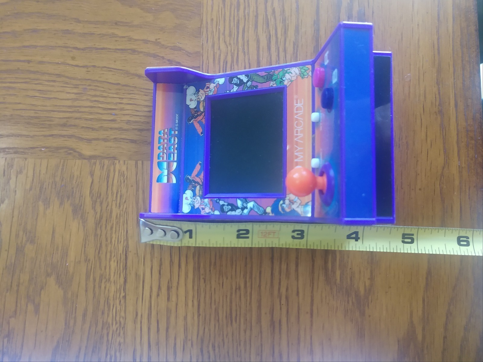 My Arcade Data East Hits Micro Player Playable Mini Retro Arcade Machine Cabinet