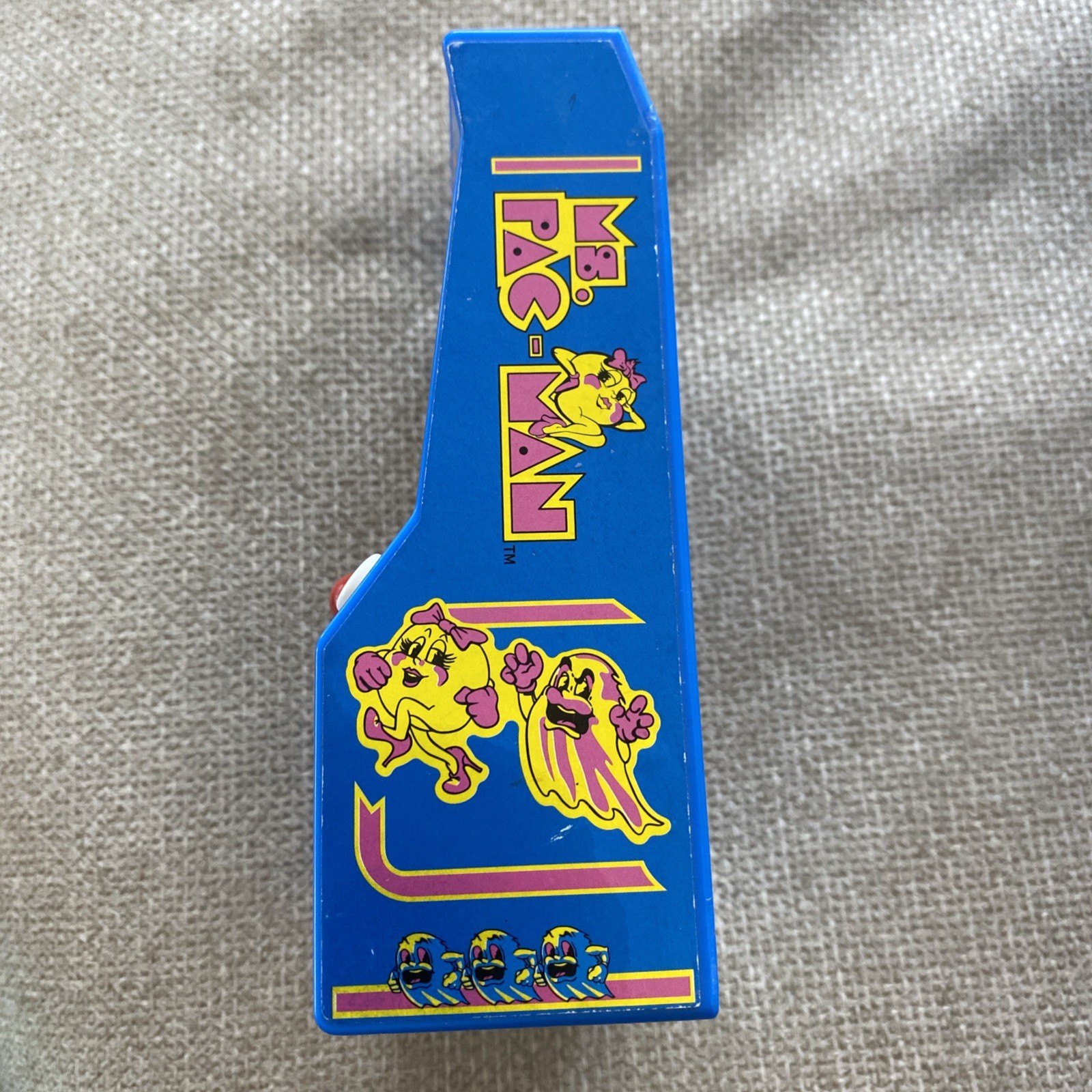 Ms.Pac-man Handheld Retro Mini Arcade Game 2018 Bandai Namco Basic Fun #09614