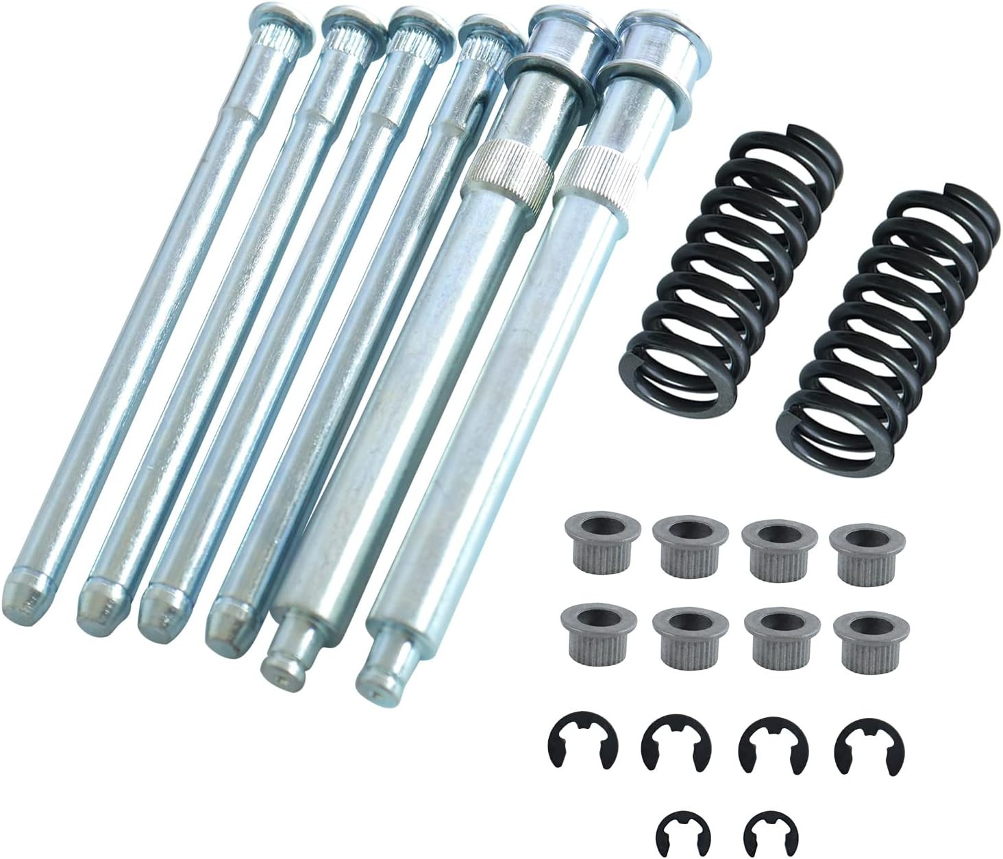 Door Hinge Pin and Bushing Repair Kit with Spring and Roller Pin Compatible with