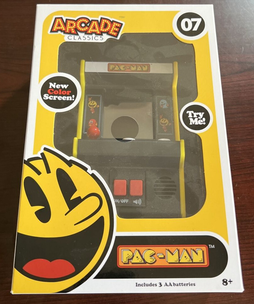 PAC-MAN Arcade Classics #07 By Basic Fun 2019 Brand New in Box