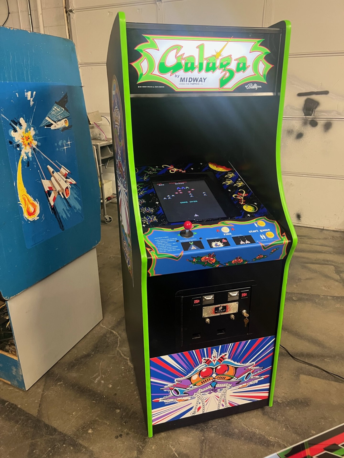 GALAGA ARCADE MACHINE by NAMCO (Excellent) *RARE*