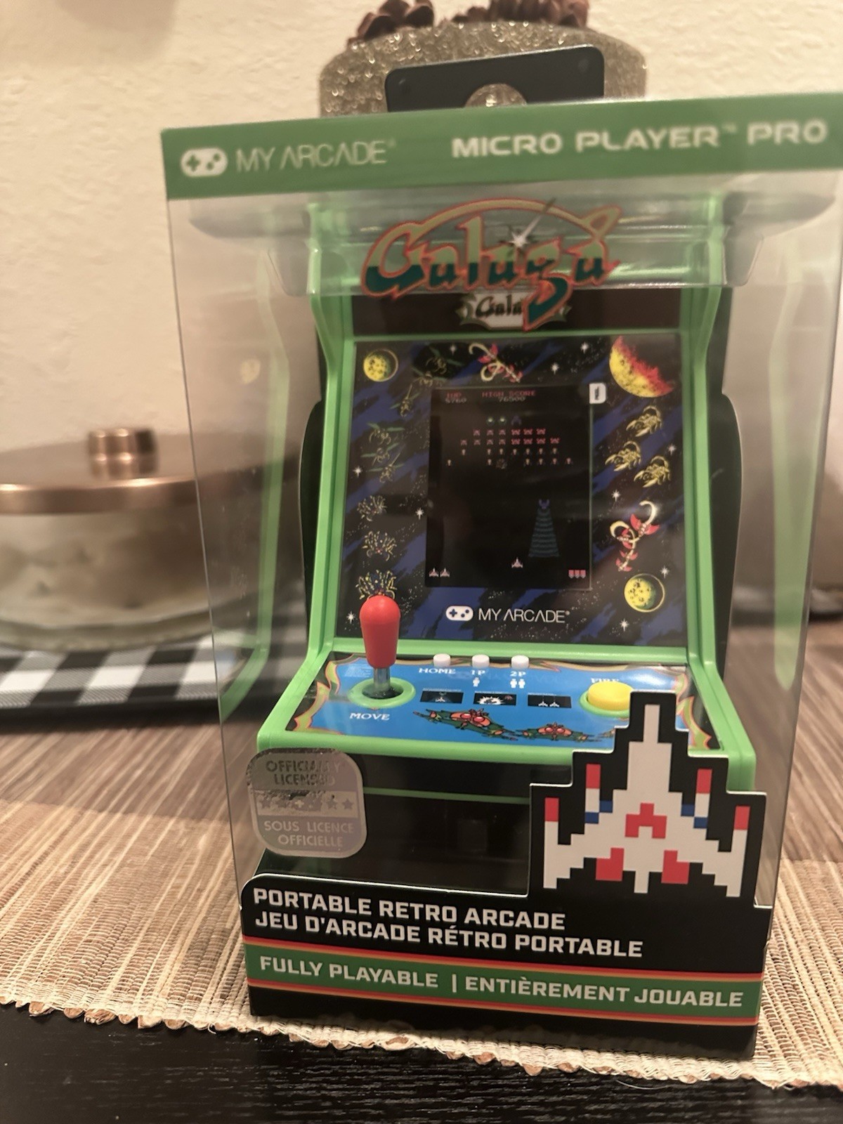 My Arcade DGUNL-4195 Galaga/Galaxian Micro Player Pro Portable Retro Arcade