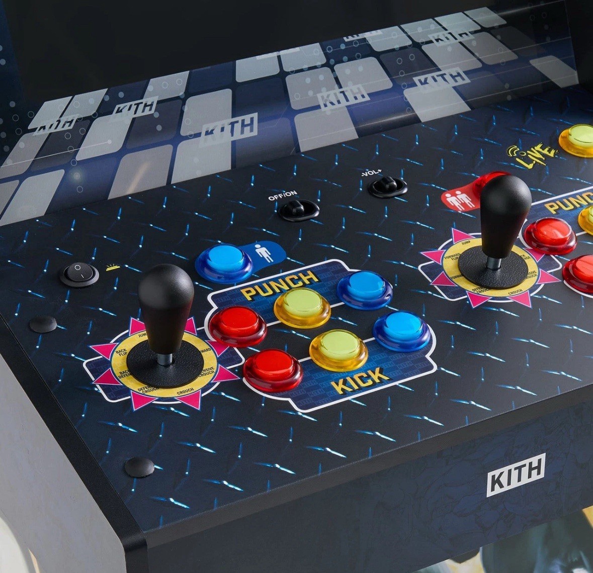 KITH for ARCADE1UP Marvel vs Capcom 2 II Arcade Cabinet + Stool Confirmed