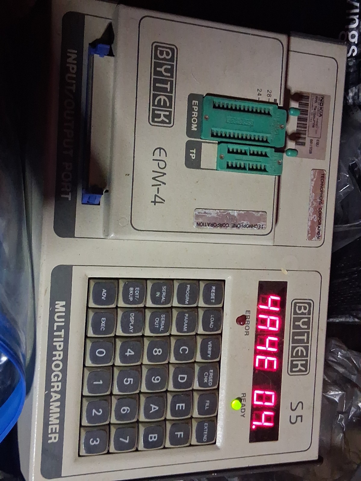 Bytek Epm-4 S5 Multiprogrammer Machine power Tested Arcade Games