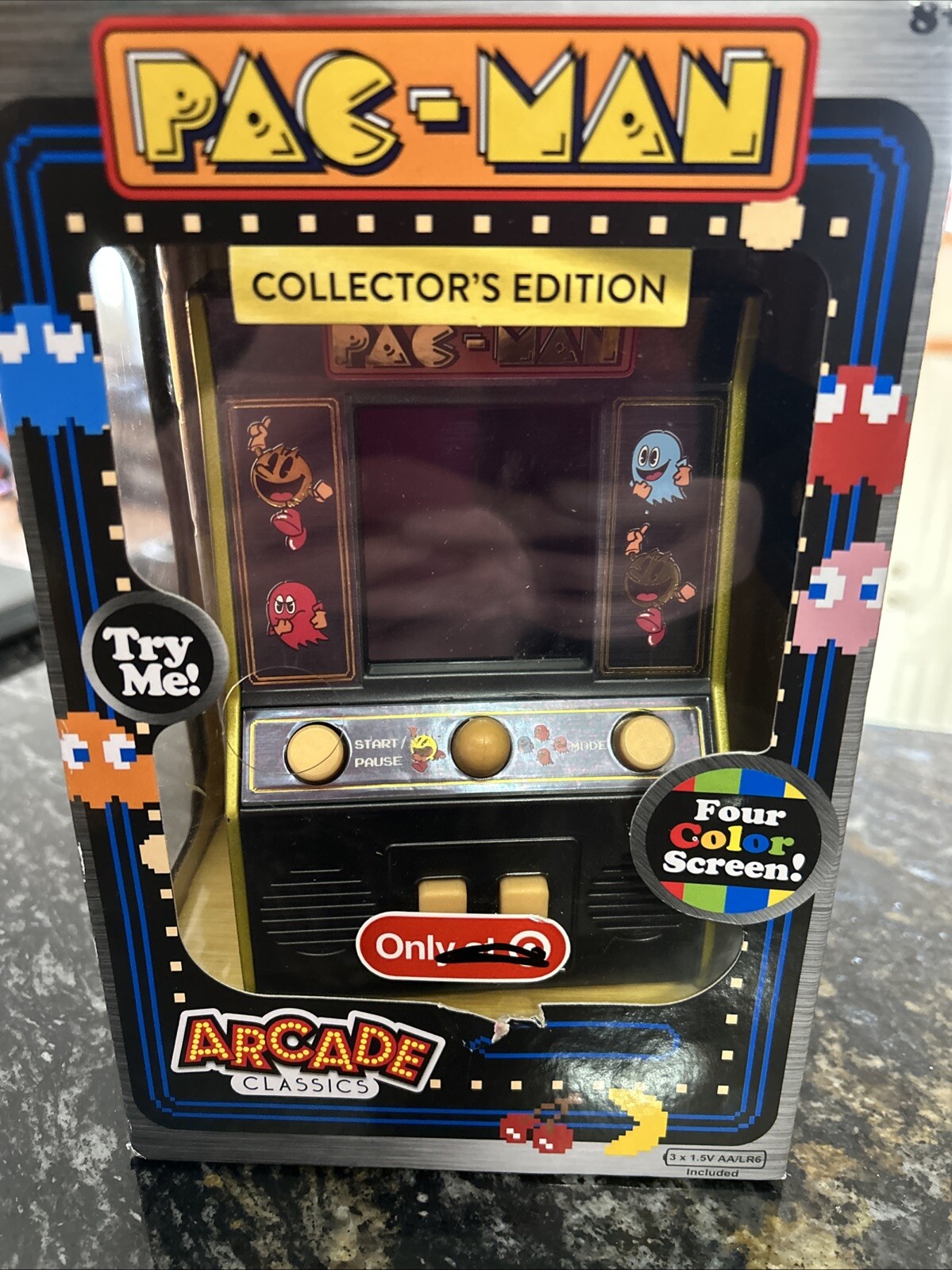 Pac-Man Collector’s Edition Arcade Classics Four Color Screen! NEW!