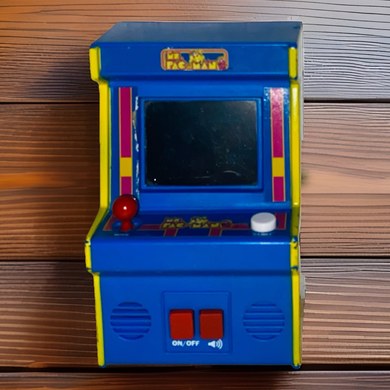 Ms. Pac Man Retro Mini Arcade Machine Bandai NAMCO 2018 #09615 Tested & Working