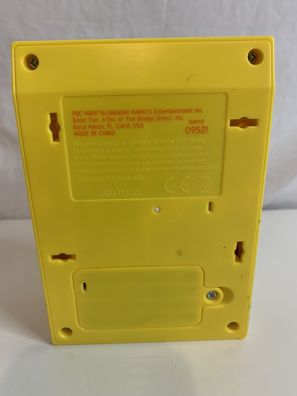 Pac-Man Handheld Retro Mini Arcade Classic Game Bandai Namco Working!