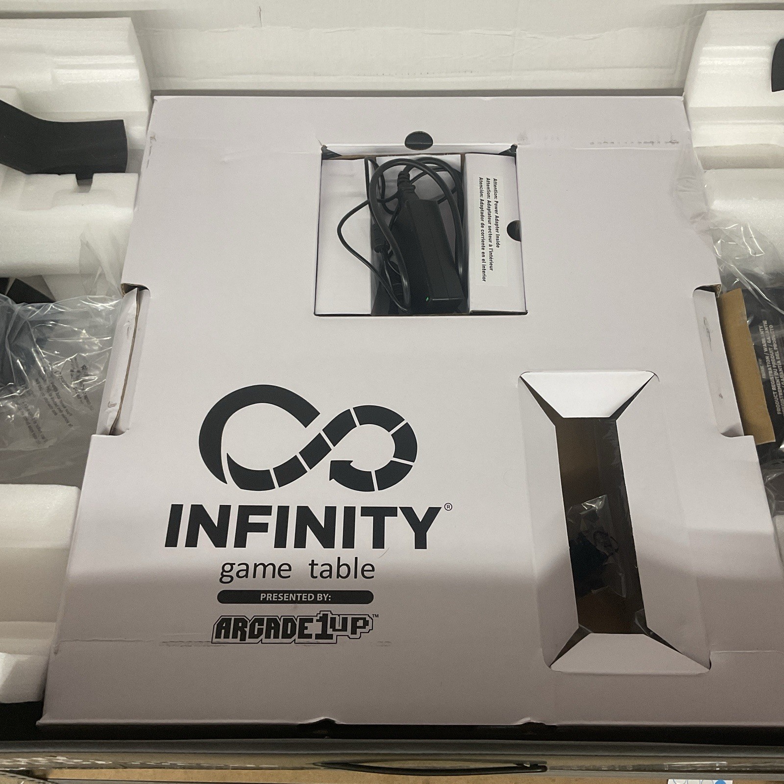 Arcade1up 32 inch Infinity Gaming Table Gray – Tested Working