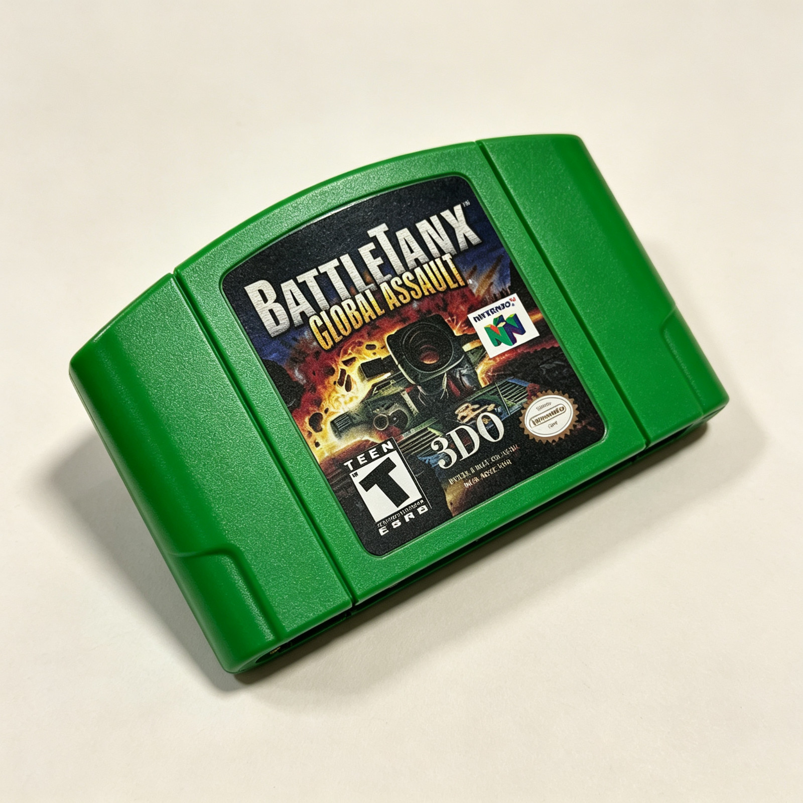 N64 Vedio Game BattleTanx- Global Assault
