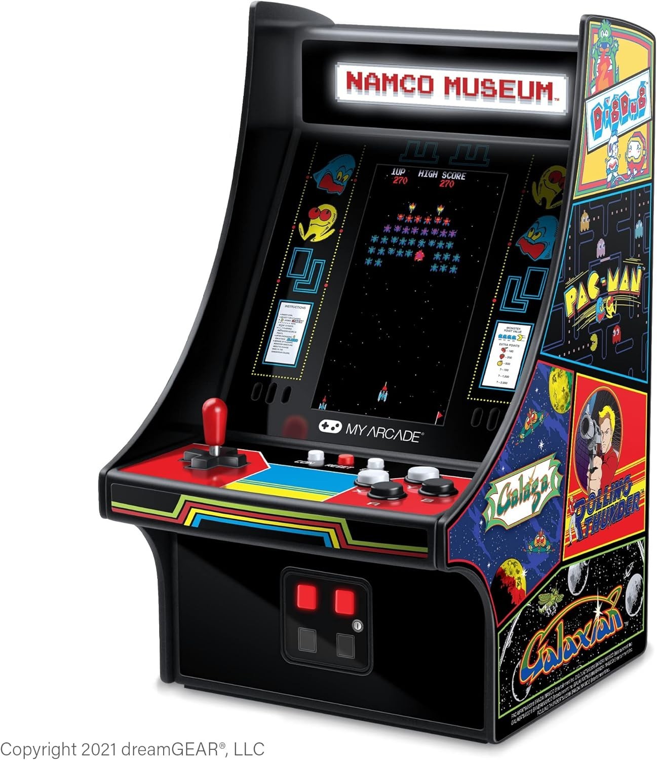 Mini Player 10 Inch Arcade Machine Bandai Namco Museum