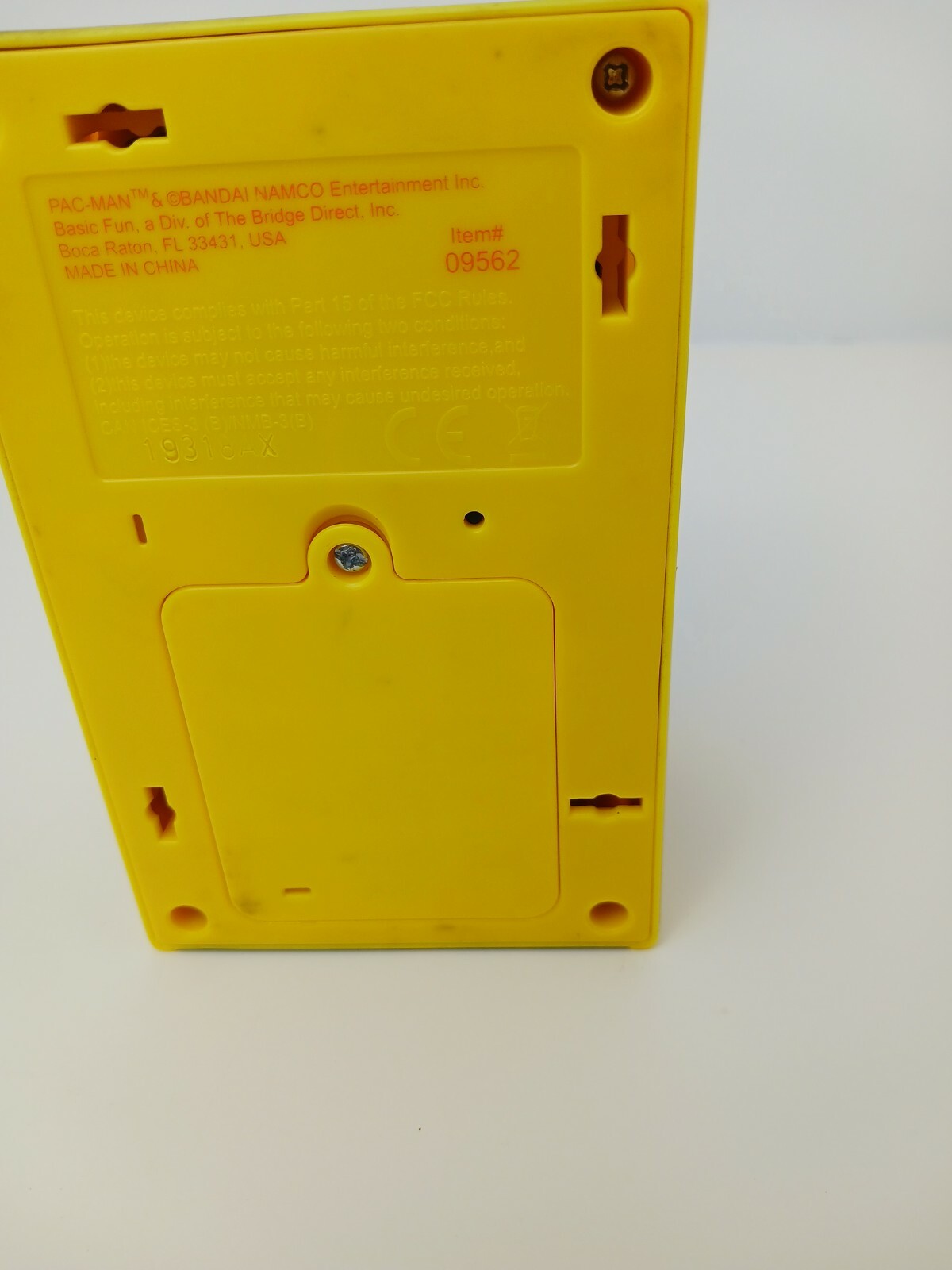 Pac-Man Arcade Classics Mini Arcade Game with Color Screen Working #09562