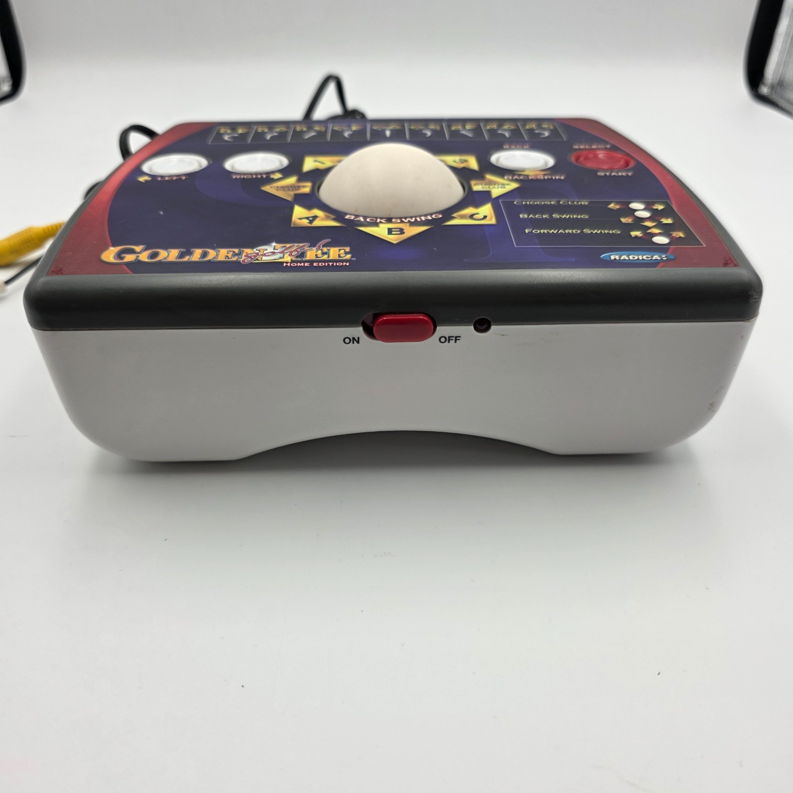 Golden Tee Golf Home Edition Arcade Plug and Play TV Video Game Radica 2005