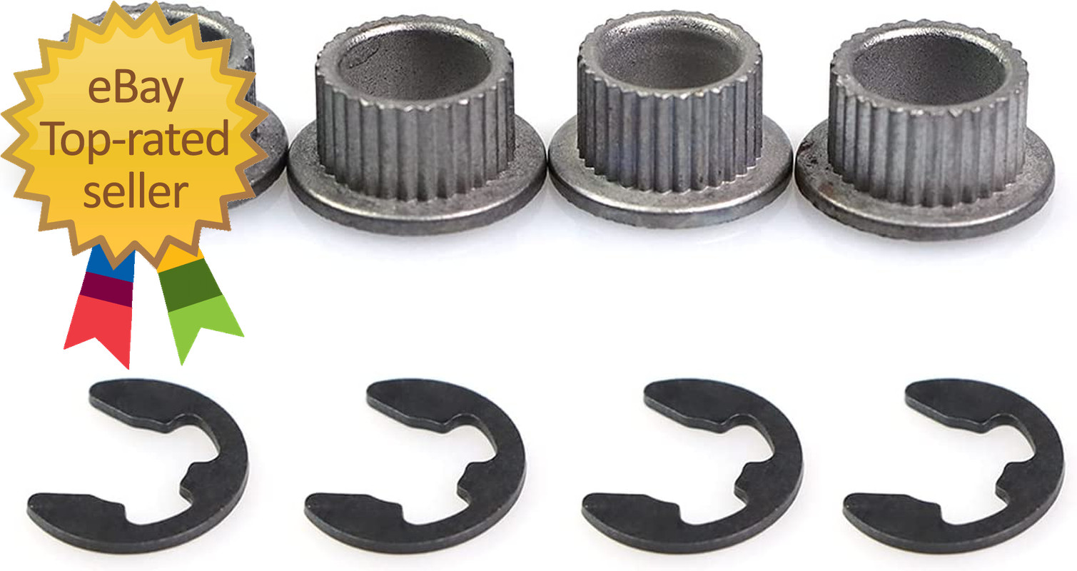 Door Hinge Pin and Bushing Repair Kits Compatible with 1988-2002 Chevy GMC C1500
