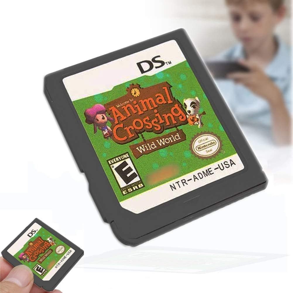 Animal Crossing Wild World DS Game Card for DS 2DS 3DS NDS DSI NDSI XL Lite US