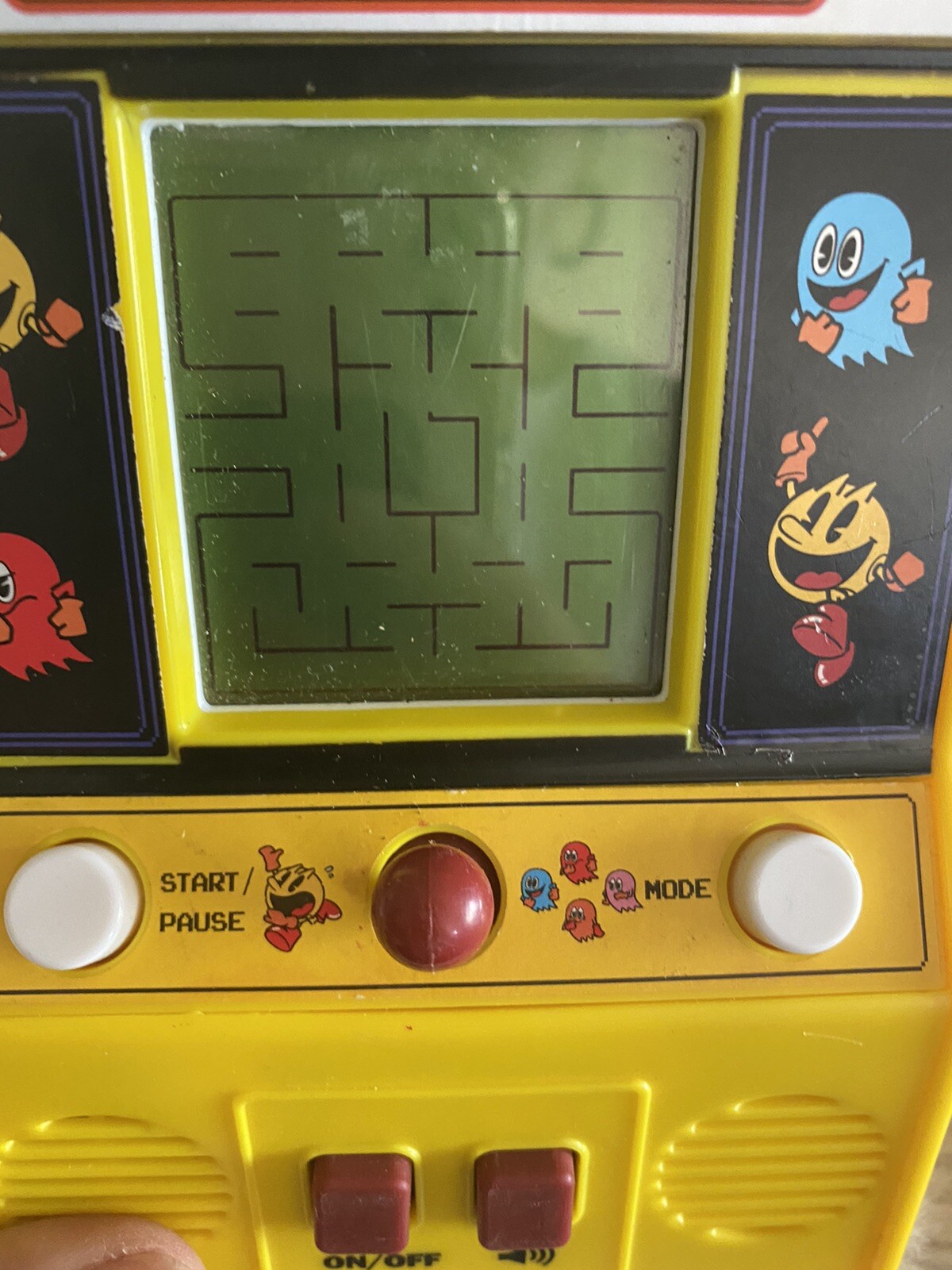 Used PAC-MAN MINI ARCADE GAME MACHINE CLASSIC GAME PLAY NEW SEALED RETRO FUN