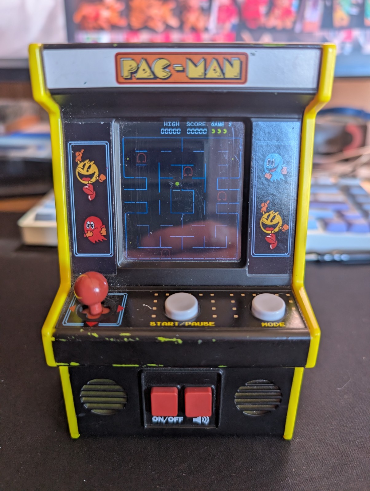 Pac-Man Mini Arcade Game 2020 Bandai Namco Retro Handheld Tested Works