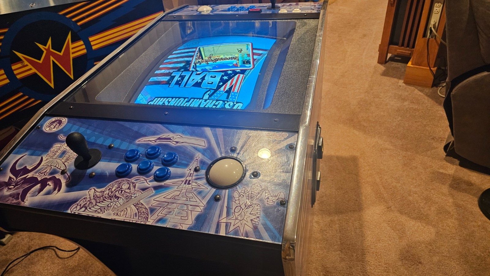 Ultimate Arcade Cocktail Game Table