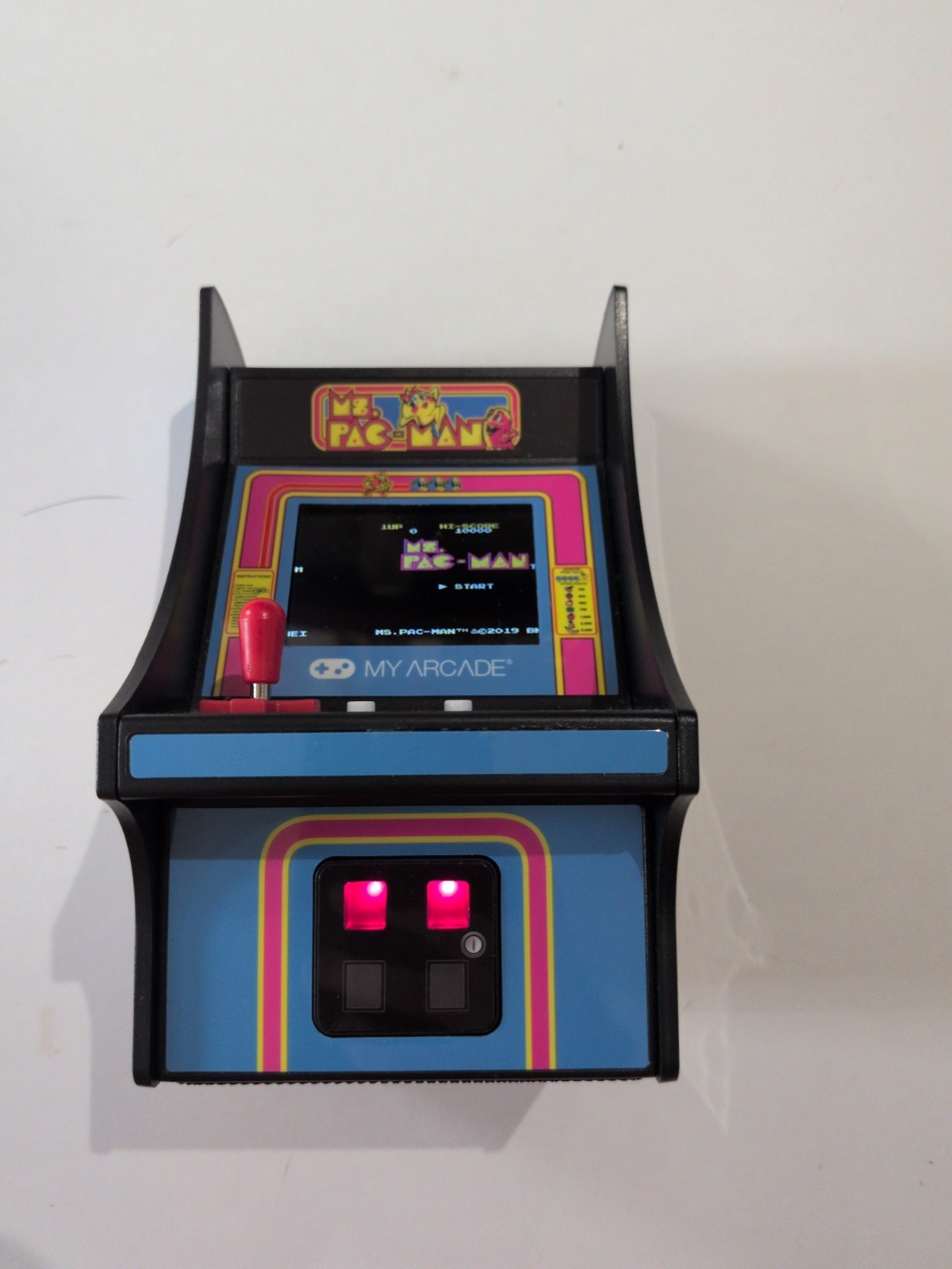 Retro Ms Pac-Man Arcade Game Mini 7”. My Arcade*Tested*