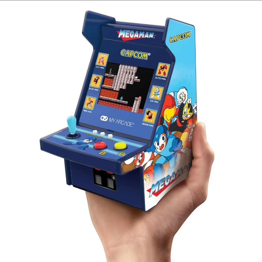 My Arcade Mega Man Nano Player Pro: Playable Portable Mini Arcade 6 Games