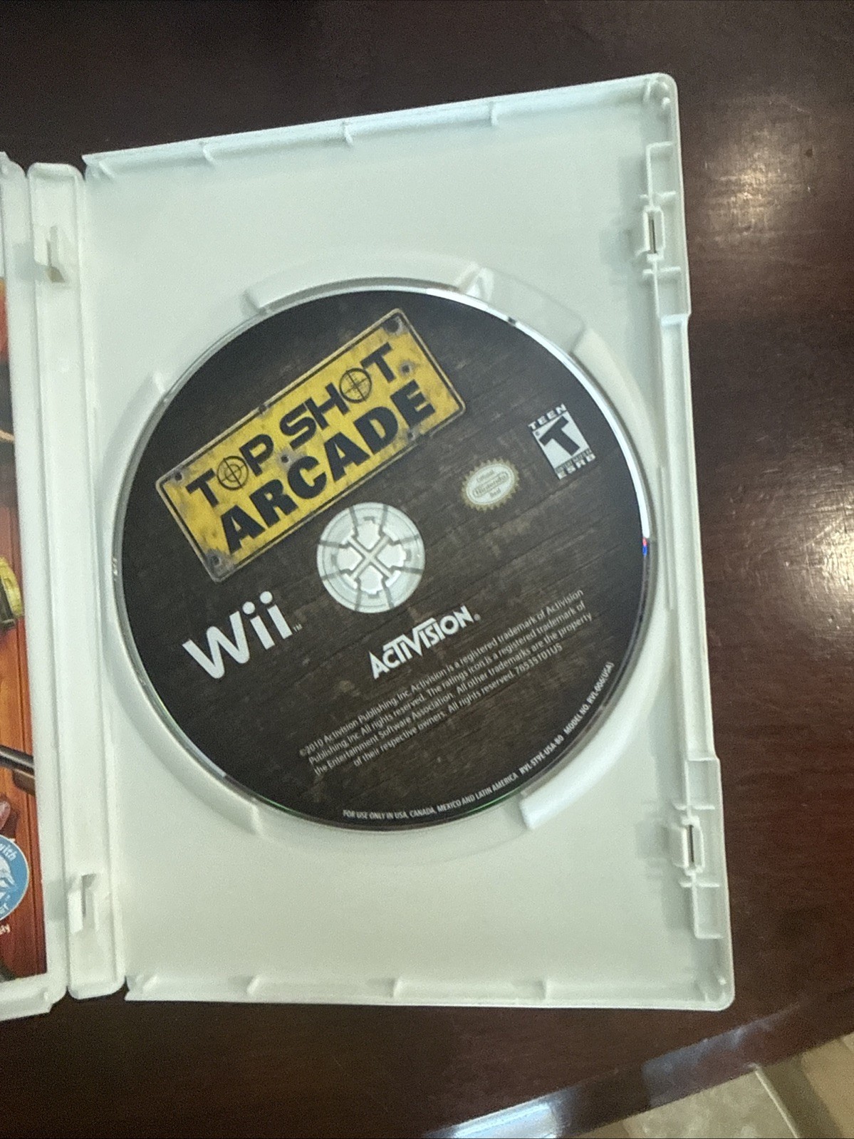 Top Shot Arcade Limited Edition 2 Pack Plus 2 Games For Wii Cabelas’s
