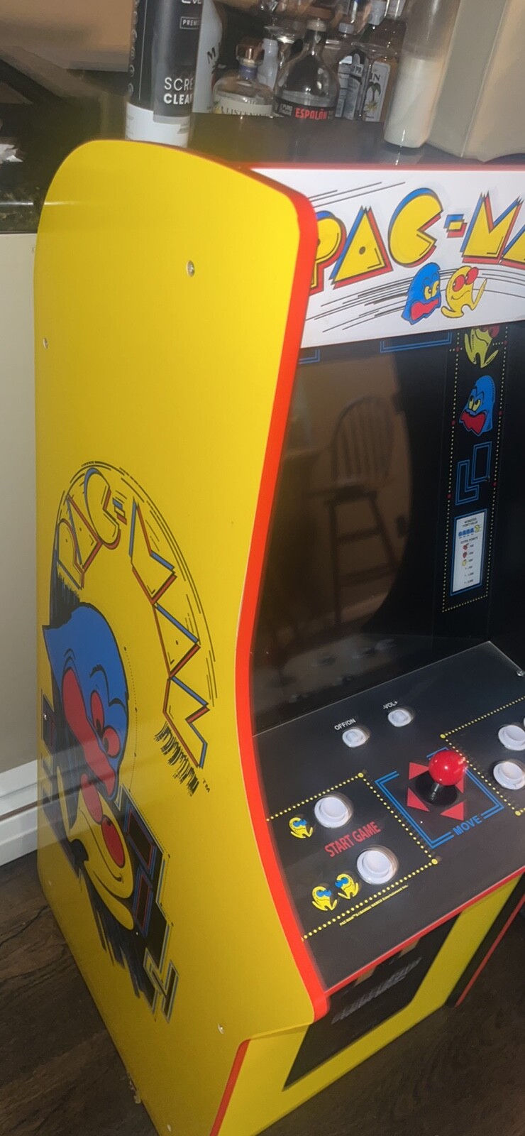 ARCADE1UP PAC-Man 12-in-1 Legacy Edition, 4ft