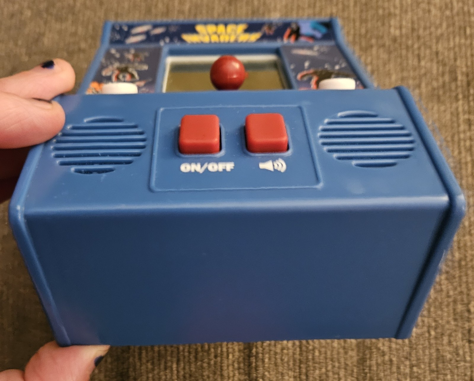 Space Invaders Mini Handheld Arcade Game Official Taito Video Game New RARE!🕹👾