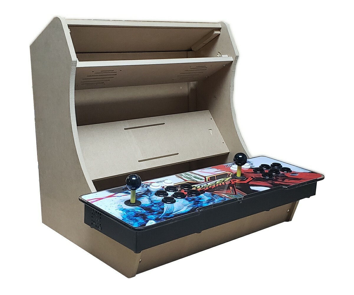 Easy to Assemble LVL23P2 Bartop Arcade Cabinet Kit Pandora’s Box Joystick Ed.