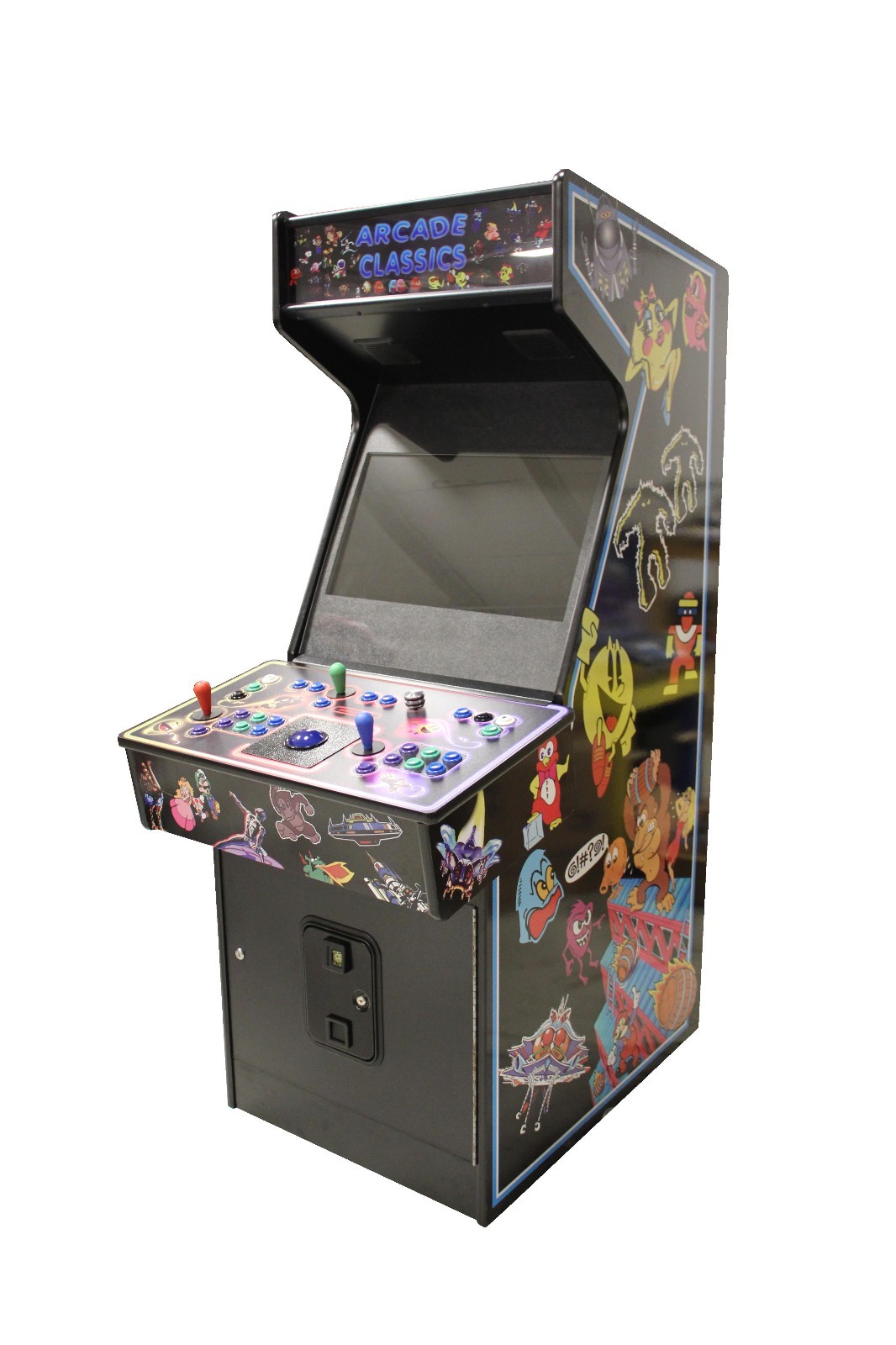 2 Player 32″ Multi-Game Retro Home Classic Video Arcade #1 Rated MAME(tm) Ready