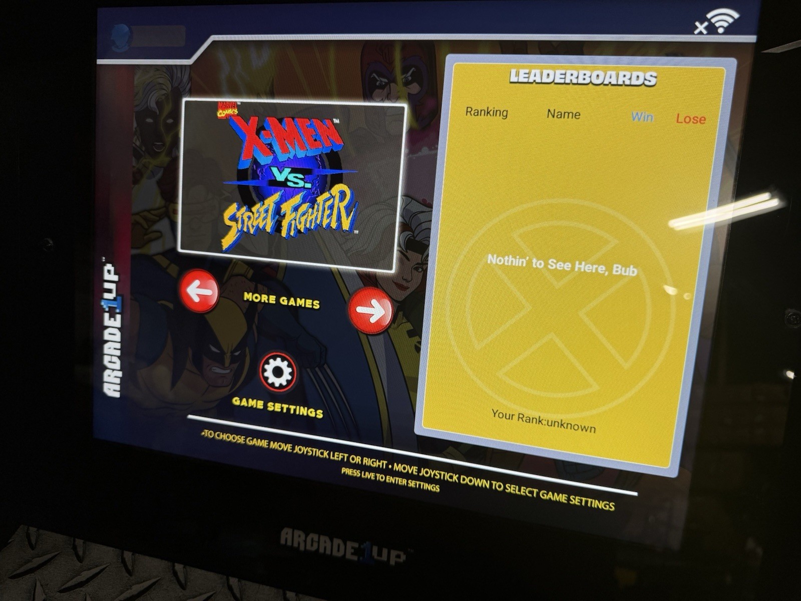 SUPER RARE Arcade 1Up X-MEN 97 – (8 Games) – Pick Up – MVC2🔥