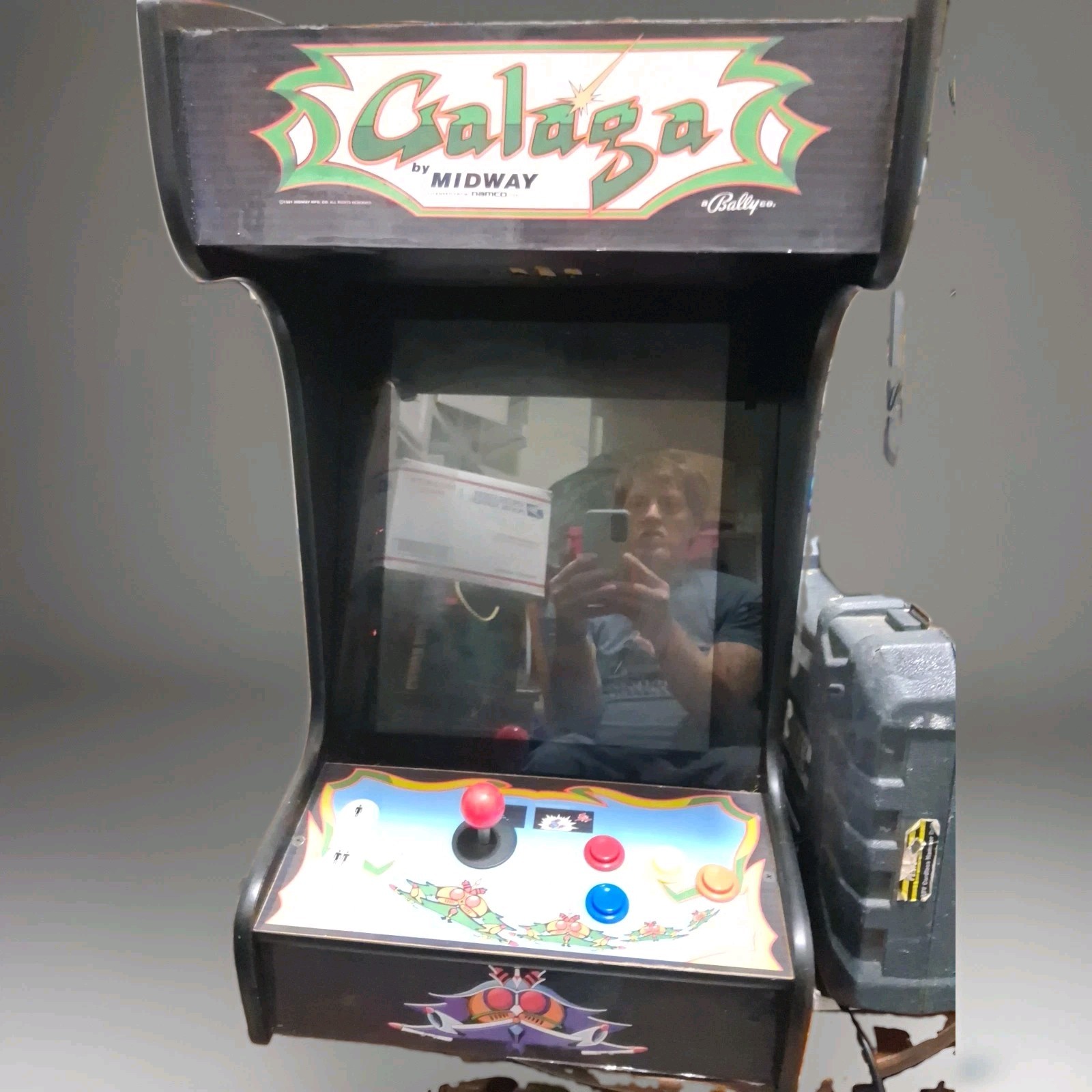 Galaga By Midway (A Bally Comp) Arcade Machine. Almost Brand New. Works Great.