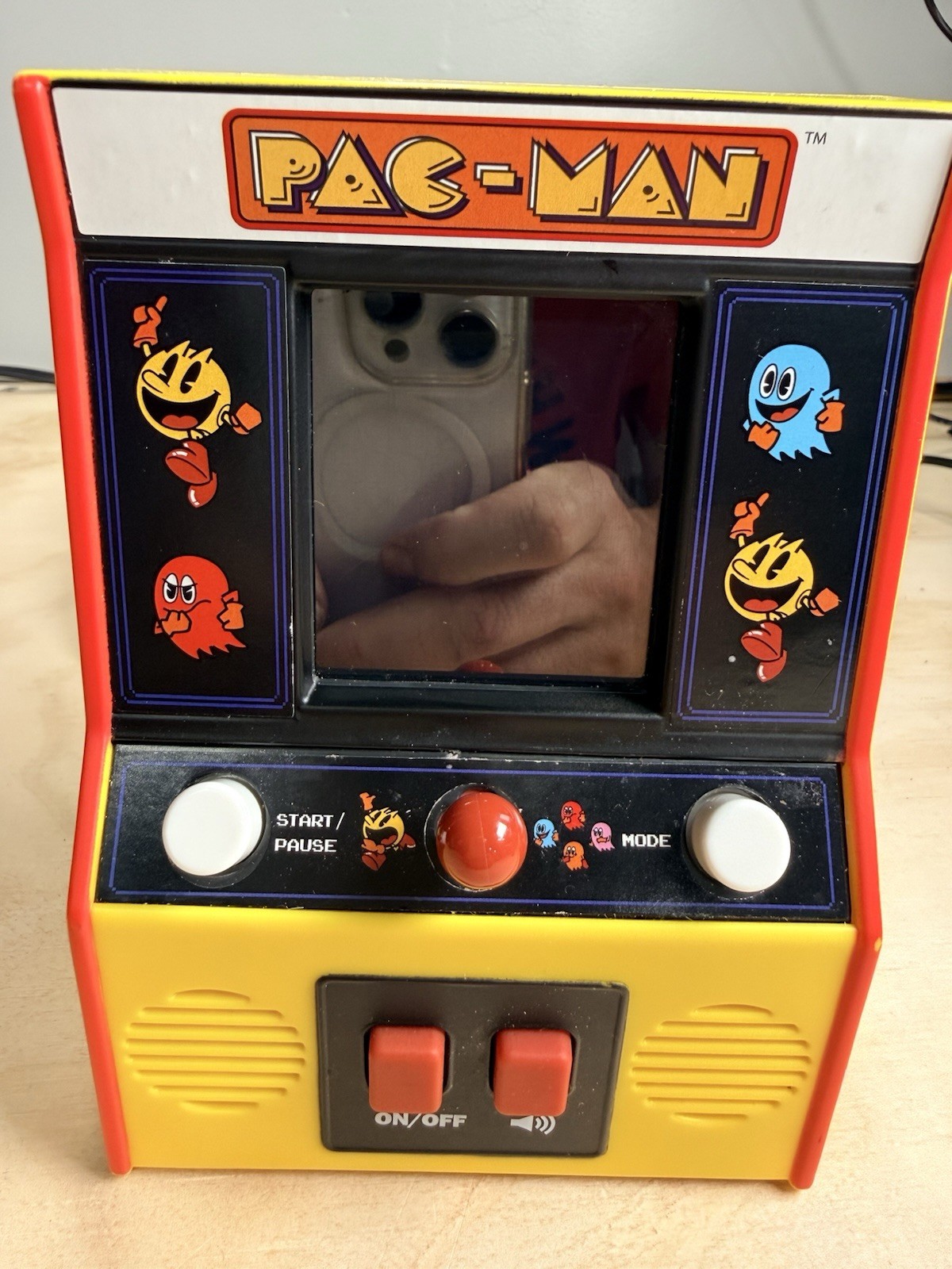 Pac-Man 40th Anniversary Mini Arcade Classics Machine Tested, Great Game B52
