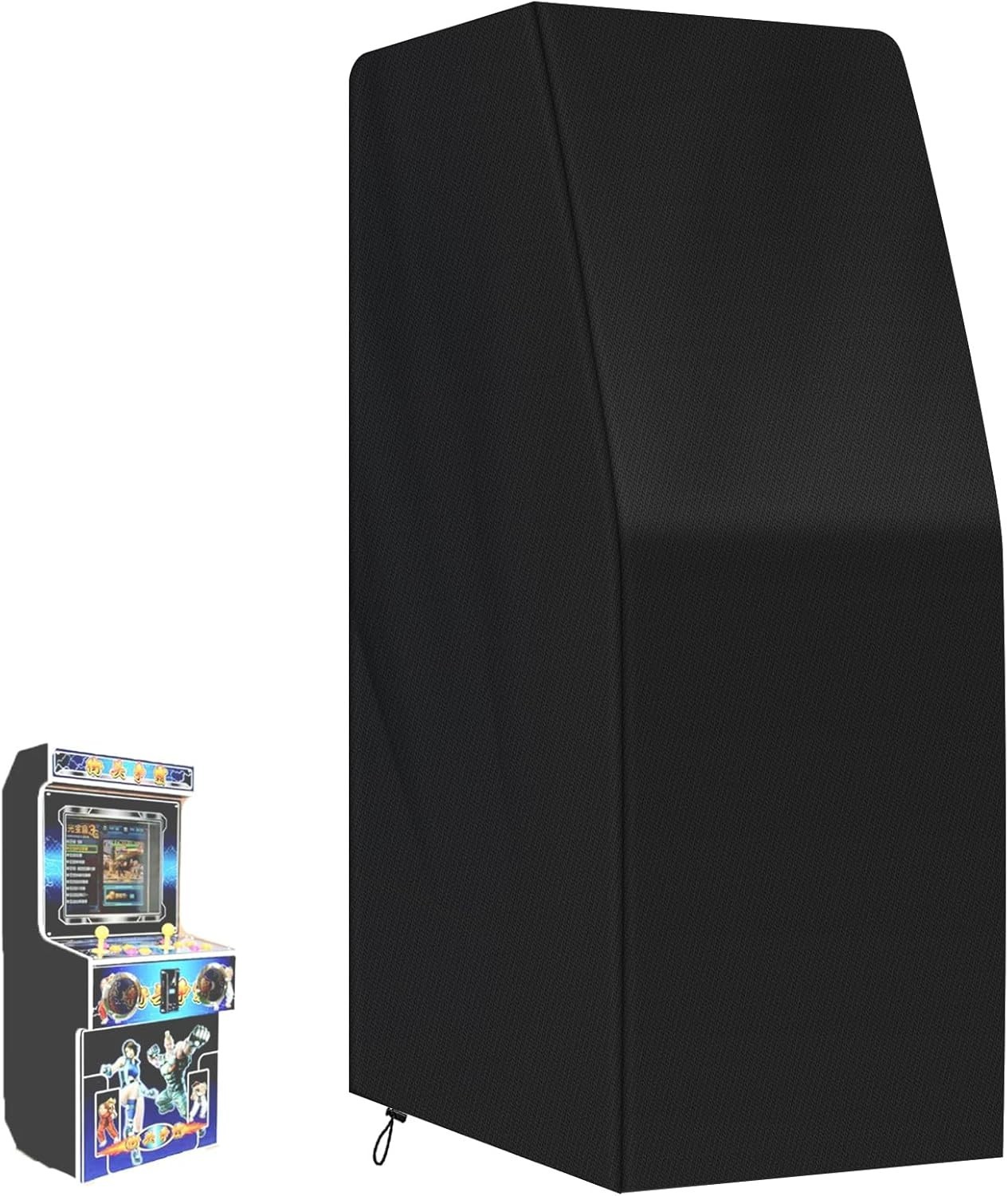 Arcade Machine Cover 420D Oxford Dustproof Electronic Game Black