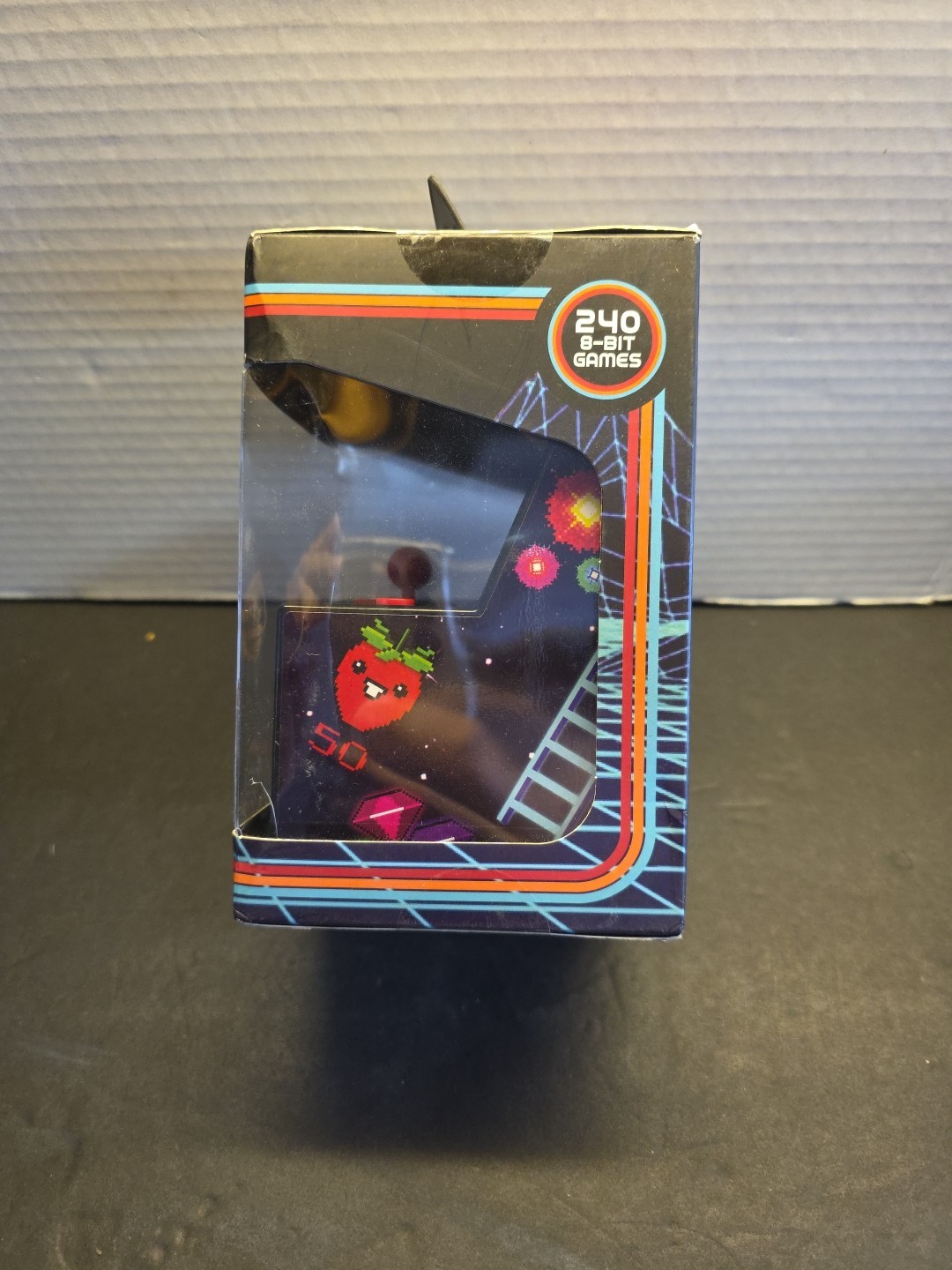 Orb Mini Arcade Machine 240 Built-In Games 8-Bit Retro Arcade Games 2.5” Screen