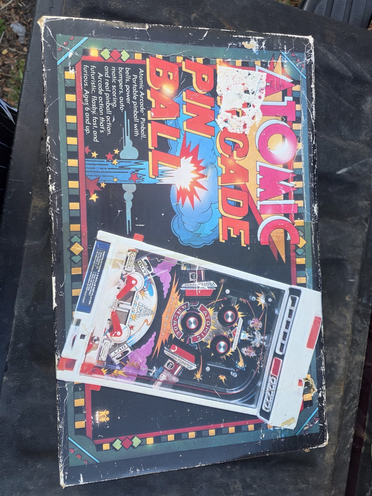 1979 tomy atomic arcade pinball