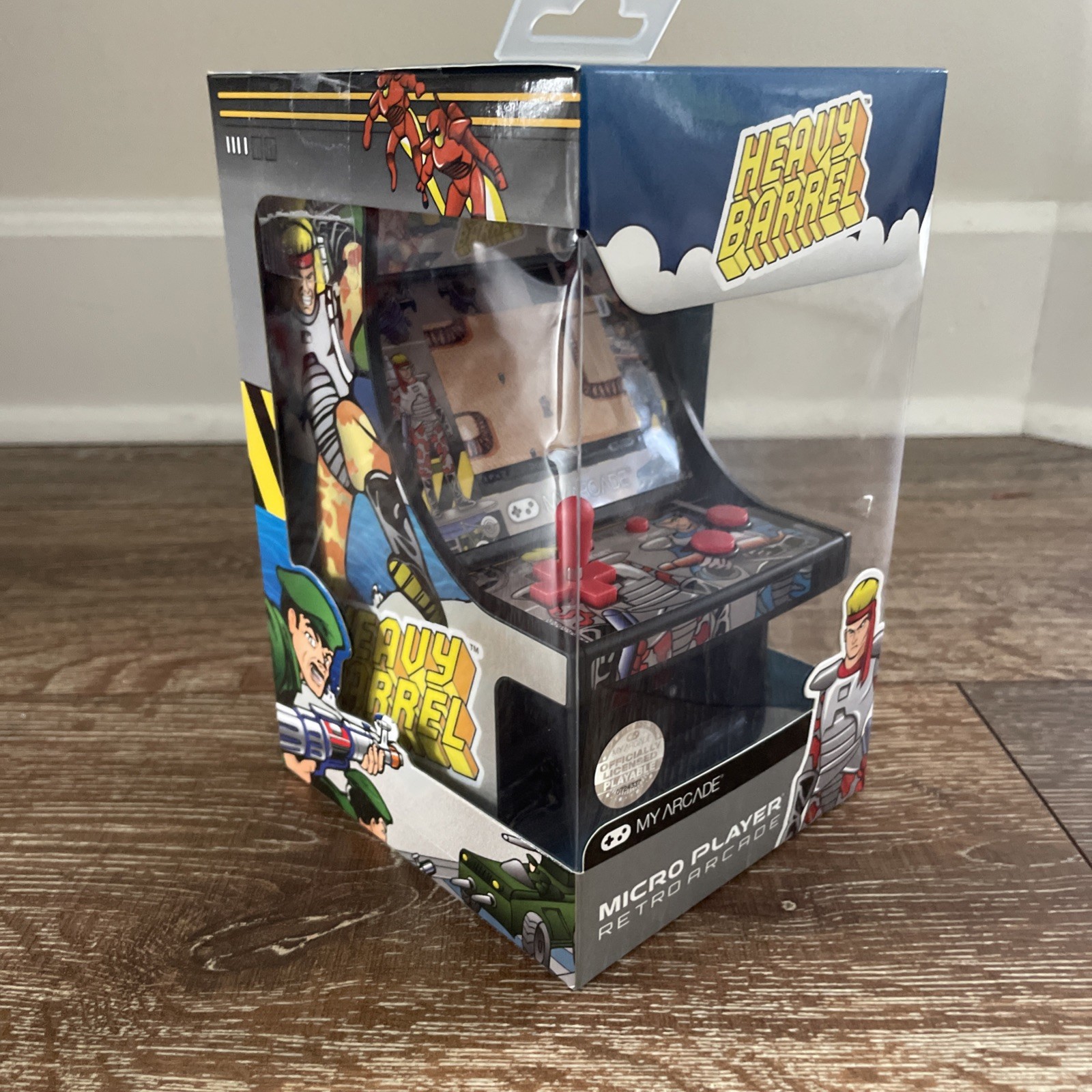 Heavy Barrel My Arcade Micro Player Mini Retro Arcade Game Color Screen Joystick