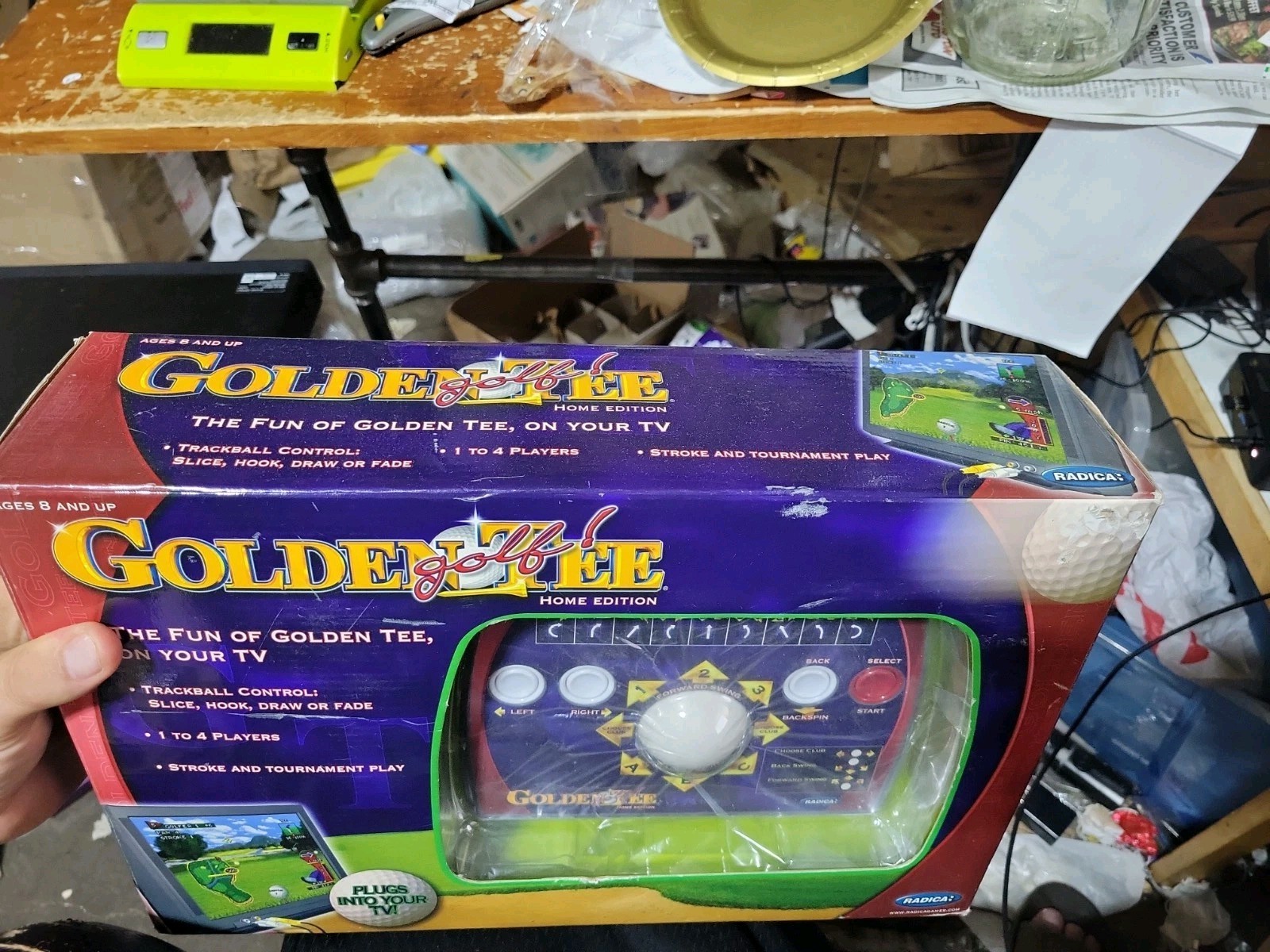 *NEW & SEALED* Golden Tee Golf Home TV Edition Plug & Play Video Radica