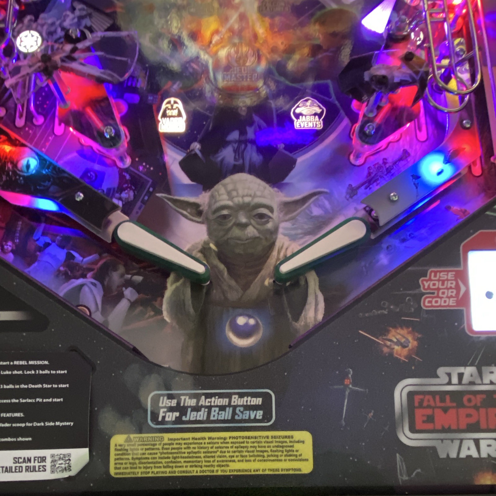 Stern Star Wars: Fall of the Empire Pinball Machine – Premium – dialed in!!