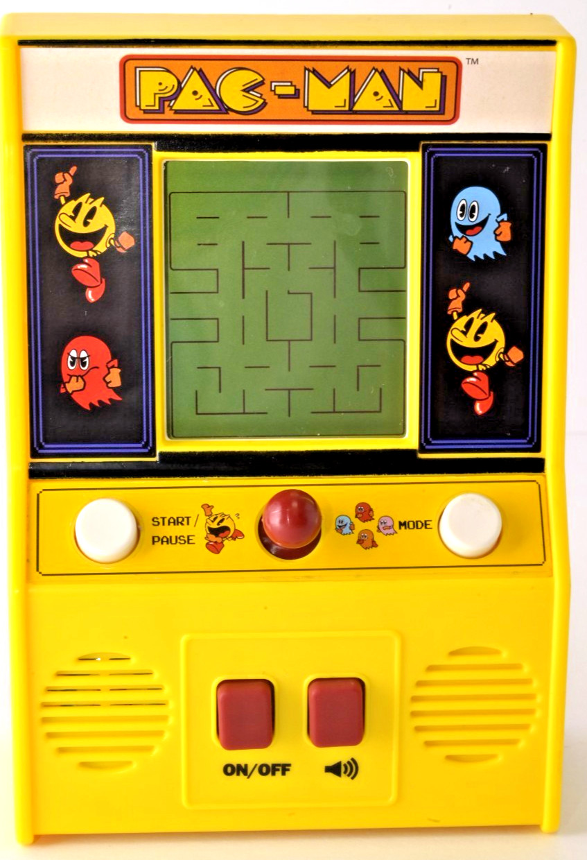 Pac-man Handheld Mini Arcade Retro Pacman Video Game Bandai Namco Toy