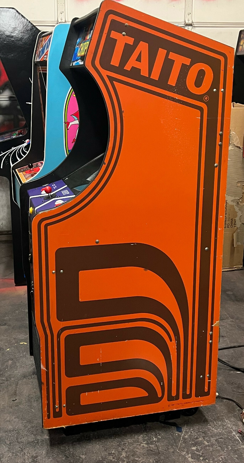 CHOPLIFTER ARCADE MACHINE by SEGA 1985