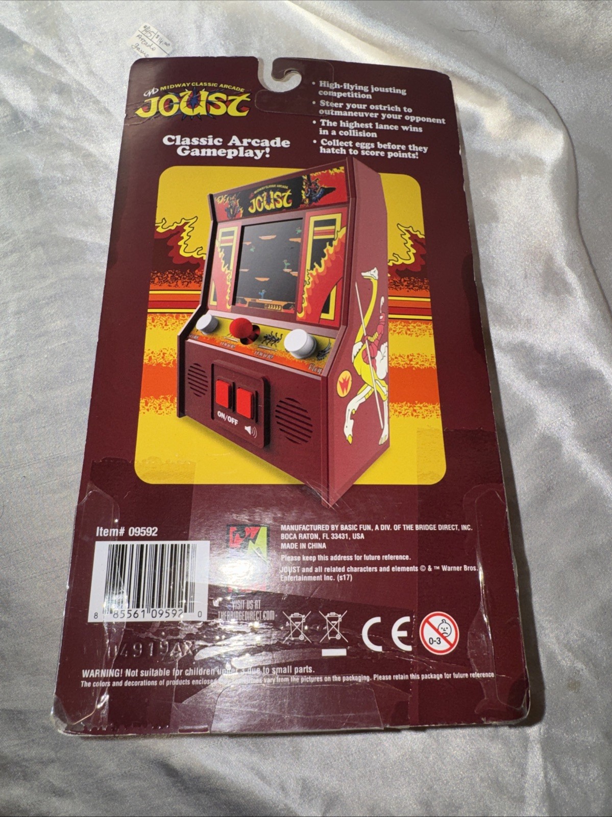 Midway Classic Arcade Joust Unopened New In Box
