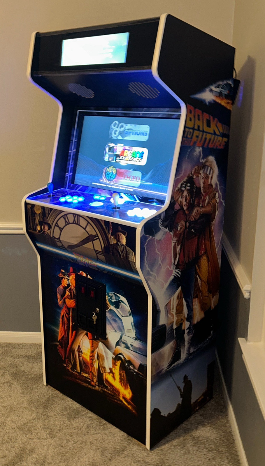 Upgrade Arcade Back To The Future Arcade Cabinet Ready To Plug And Play