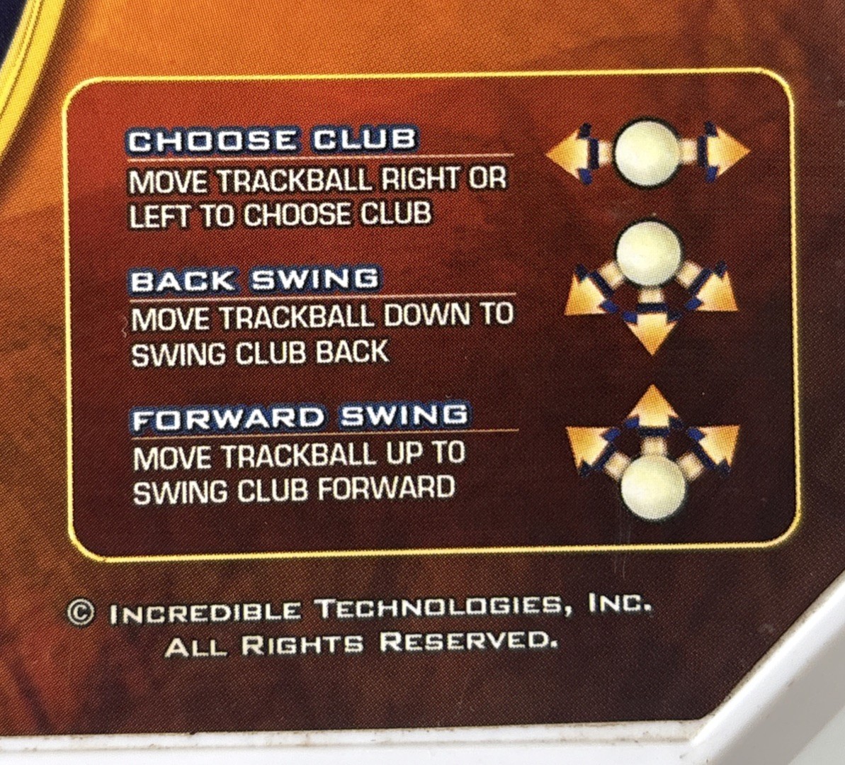 JAKKS Pacific Golden Tee Golf Plug & Play Home TV Game Edition 2011 No Bat Cover